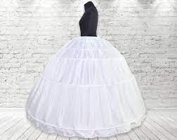 5 Hoops Ball Gown Wedding Dress Petticoat Crinoline Hoop Etsy In 2021 Ball Gowns Petticoat For Wedding Dress Dress Sewing Patterns