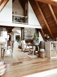 How To Decorate Home To Feel Like A Cozy Cabin Modern Cabin Decor Modern Cabin Interior Modern Cabin