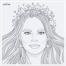 Freehand drawing for adult antistress colouring with doodle and zentangle elements. Colortherapy Love Coloring Pages People Coloring Pages African Art Paintings