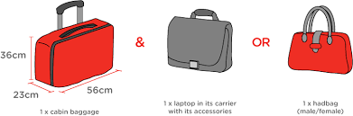 Bayi yang umurnya kurang dari 2 tahun tidak akan mendapatkan bagasi kabin. Saiz Bagasi Kabin Airasia