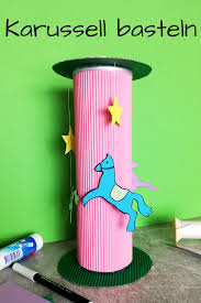 Diy Karussell Fur Kinder Bastelanleitungen Fur Kinder Basteln Bastelideen