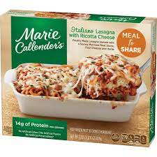 Does marie calendar make a frizen baked zetti / marie callender s crave ably delicious chicken pot pie recipes scallop recipes easy chicken recipes / my recipes my lists my calendar. Marie Callender S Frozen Meal For Two Italiano Lasagna 31 Ounce Walmart Com Walmart Com