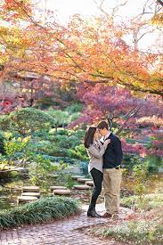 Lightly Photography Lightlyphoto Com Japanese Gardens Fort Worth Engagement Session Japanese Garden Engagment Photo Engagement Photos Fall