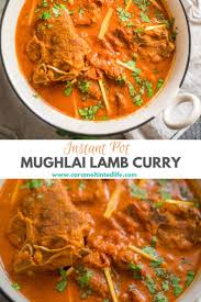 mughlai lamb curry instant pot