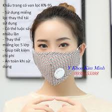 Miếng lọc bụi mịn thay thế trong khẩu trang y tế PM2.5
