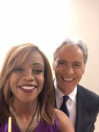 Good morning! This is us at 6:30 am getting ready to say hi to America. Hi  America. We love you.🇺🇸 Hot Bench