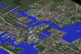 I could use superflat, but that would be a little strange because it is just an endless plain. Greenfield Map Dynmap Big City Download Minecraft Building Ideas Minecraft City Amazing Minecraft Minecraft City Buildings