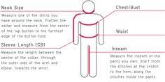 38 best size charts and measurement guides images size