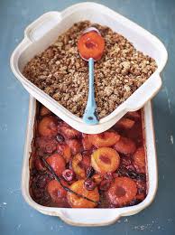 Roasted Stone Fruit Fruit Recipes Jamie Oliver Recipes Recipe Fruit Crumble Recipe Fruit Recipes Fruit Crumble