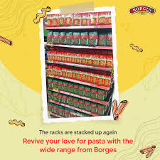 Say something interesting about your business here. Borges India On Twitter Team Borges Is Making Constant Efforts To Bring Your Favourites Back To You Your All Time Favourite Borges Pasta Is Restacked In All Major Stores Grab Your Packs