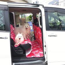 楽天市場 ロングタイプの防水カーシートワンボックスカー用 表は綿キルティング 裏防水ペット 犬 車 ラリシー 防水ラリシー後部座席カバーペット防水カーシート ラリーズカンパニー 浜名湖通販部 犬 車 犬 ペット 犬