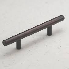 Find new bronze cabinet & drawer pulls for your home at joss & main. Oil Rubbed Bronze Cabinet Hardware Euro Style Bar Handle Pull 3 Hol Hamilton Bowes