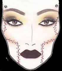 Mac X Rick Baker Collection Face Charts For Holiday 2013