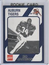 I currently have this card up for sale and have encountered an aggressive buyer who seems to want this card badly for their collection. Bo Jackson Rookie Card Auburn Tigers College Football Coca Cola Rc Ebay