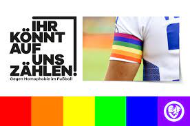 Die spielzeit ist üblicherweise zweimal 45 minuten, zuzüglich nachspielzeit sowie gegebenenfalls verlängerung und/oder elfmeterschießen. Ihr Konnt Auf Uns Zahlen Gegen Homophobie Im Fussball Ç€ Berliner Fussball Verband E V