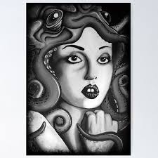 Squid Eyes Posters for Sale