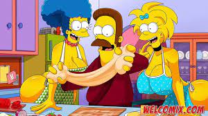 Orgy with hot asses from the Simpsons! - XNXX.COM