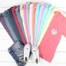 Trouble is, with a palette so varied, versatility. Monogrammed Comfort Color Pocket Tee Jane