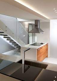 Underneath the carpet was a hidden staircase that led to a. Stairs Kitchen Island Modern Staircase Miami By Rs3 Designs Houzz