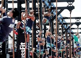 Athletes compete in a series of events at the games, which may be various standard crossfit workouts consisting of metabolic conditioning exercises, weightlifting, and gymnastics movements, as well as a range of activities from other sports such as swimming and cycling. International Crossfit Games Brings Worldwide Audience To Madison For 3rd Year Local News Madison Com