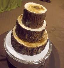 Log Wedding Cake Round Wedding Cakes Cake Toppings Cake Wood Cake