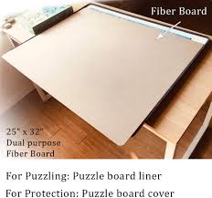 It has metal closure clips for secured storage and carrying handle for easy transport. Buy Puzzle Ez Puzzle Board For 1000 Piece Jigsaw Puzzle Portable With Cover For Adults Lightweight Puzzle Table Top Felt Puzzle Tray Board Plateau Accessories Flipper Hanging Kit Gift For Puzzle Lover
