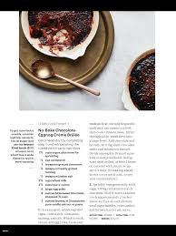 No Bake Chocolate Eggnog Crepe Brulee S Martha Stewart Martha Stewart Eggnog Baking Decadent Desserts