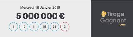 Les tirages des autres dates sont également disponibles sur la chaîne youtube ainsi que sur le site internet officiel : Loto Gagnant Dans Le Doubs Remporte 5 Millions D Euros Le 16 Janvier 2019
