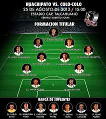 They have eight wins, five draws, and seven losses with a 22:23 goal difference. Colo Colo Twitterissa Formacion Del Cacique Vs Huachipato Http T Co 2goqeh7c7f