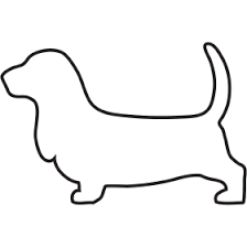 Basset Hound Clipart Black And White Basset Hound Outline Bing Images Bassett Hound Basset Hound Dog Tattoos