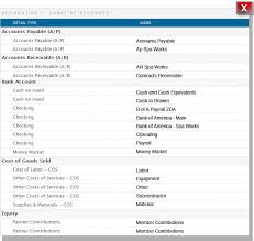 Chart Of Accounts Pro Dbx