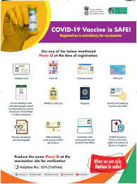 May 25, 2021 · india news: Indiafightscorona Unite2fightcorona While Registration For Covid19 Vaccine A Valid Photo Id Card Is Required Do Not Forget To Carry The Same Id To The Vaccination Ministry Of Health And Family Welfare