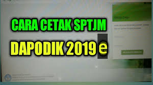 Penjelasan terkait dengan prosesi pengisian data pada menu kepanitiaan sekolah secara lengkap dan benar dapat bapak/ibu/saudara lihat pada kolom sebelah kiri yang bergambar tanda tanya untuk. Cara Cetak Sptjm Dapodik 2019 E Youtube