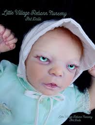 Chronic Art Dolls Resin Mint Colored Fantasy Doll Eyes for Reborn & BJD  Dolls **FREE 1st Class Shipping**