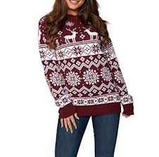 Découvrez les pulls de noël pour femme chez asos. Traditionnellement Votre Style Vintage Pull Noel Femme Bordeaux