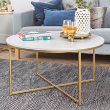 36 Coffee Table With X Base Marble Gold Saracina Home Coffee Table Saracina Home Coffee Table Wood