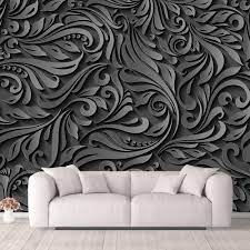 No water or paste needed. Amazon Com Nwt Wall Murals For Bedroom Beautiful 3d View Pattern Flowers Removable Wallpaper Peel And Stick Wall Stickers 100x144 Inches Kitchen Dining