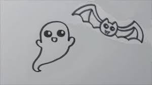 Maybe you would like to learn more about one of these? Zo Teken Je Een Schattig Spookje Vleermuis Makkelijk Youtube