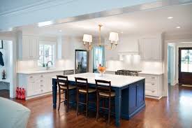 Pin By Marqetgroup On In Living Color Blue Blue Kitchen Island Custom Kitchen Island Kitchen Island Cabinets