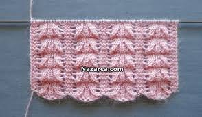 Orgu Ters Laleler Tarifi Nazarca Com Orgu Baby Knitting Patterns Orgu Desenleri