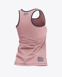Women S Heather Racerback Tank Top Mockup Back Half Side View In Apparel Mockups On Yellow Images Object Mockups In 2020 Clothing Mockup Shirt Mockup Design Mockup Free