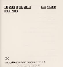 (we global now) word on the street, they got a little bitty hit out. The Word On The Street 2013 Edition Open Library