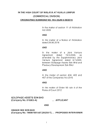 Premised on the assumption that the rules of court 2012 is a validly promulgated subsidiary legislation made under an act of parliament, it herbert smith freehills llp is licensed to operate as a qualified foreign law firm in malaysia. Https Themalaysianlawyer Com Wp Content Uploads 2020 06 Hc 2020 Goldpage Assets V Unique Mix Sdn Bhd Pdf
