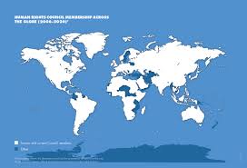 Ohchr Hrc Membership Of The Human Rights Council