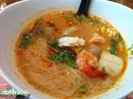 Mee hoon goreng daging + telur mata. Tom Yam Bee Hoon Soup 12 Next Food Stop