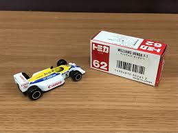 Y0114 TOMICA Williams Honda F-1 red box TAKARA TOMY vintage car from Japan  rare