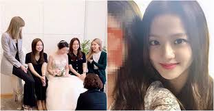 Okay, first of all, not only are jungkook and lisa not married,. Jisoo S High Class Visual At Her Brother S Wedding Kbizoom