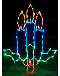 Candles With Holly Led Light Decorating With Christmas Lights Led Christmas Lights Outdoor Christmas Decorations