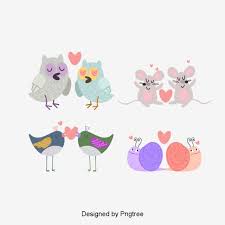 Valentines Day Animal Lovers Illustration Character Animal Cartoon Png Transparent Clipart Image And Psd File For Free Download In 2020 Valentines Illustration Cartoons Png Wedding Illustration