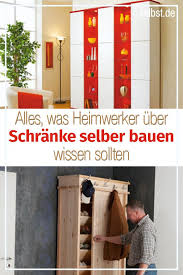 Sie sollten mindestens eine fläche von 1,5 metern tiefe und eine raumbreite von 2,1 metern zur verfügung zu haben. Schrank Bauen Schrank Bauen Schrank Selber Bauen Und Schrank